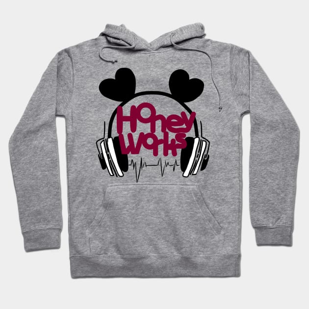 Honey Works Logo Hoodie by Honnybunnie